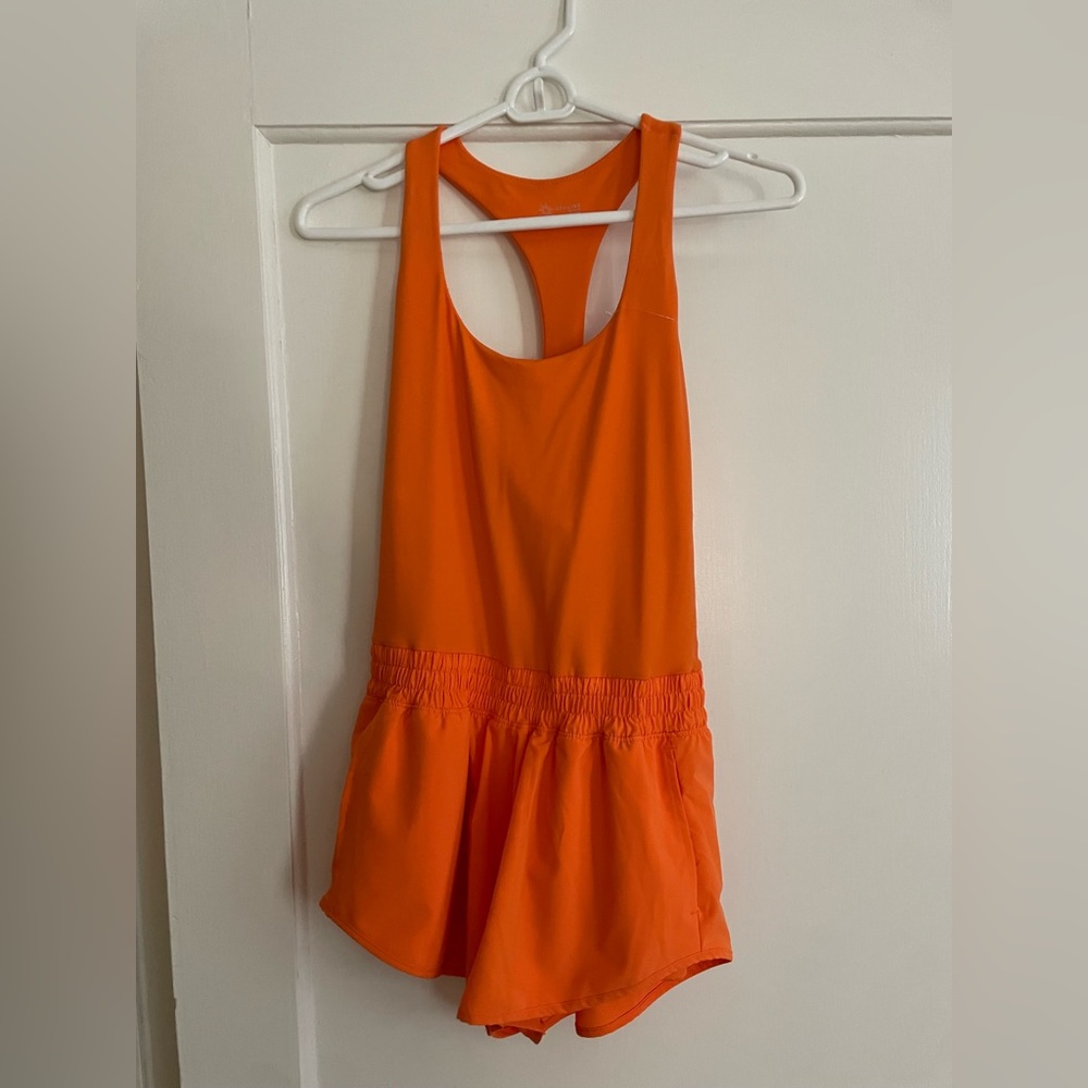 Aerie Orange Bodysuit